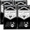 cat litter Peritas | Peritas Cat Pads (Activated Carbon, 80 Count) | Generic Refill For Breeze Tidy Cat Litter System* And More | 16.9\" X 11.4\" Disposable Cat Liner Pads For Litter Box