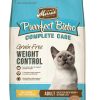 cat food dry Merrick | Merrick Purrfect Bistro Grain Free Cat Food, Complete Care Weight Control Dry Cat Food Recipe