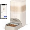 cat food dry nooie | Nooie Pet Feeder, Smart Automatic Cat Feeder, 2.4Ghz Wi-Fi, 3.8L Dry Food Dispenser, Portion Control, Low Food Detection, Real-Time Alerts, Clog-Free, Stainless-Steel Bowl, Suitable For Small Dogs