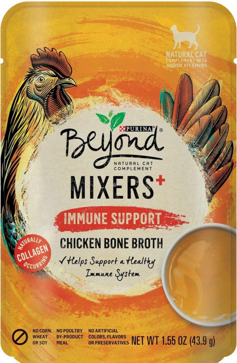 cat food Beyond | Beyond Purina Limited Ingredient, Natural Wet Cat Food Complement, Mixers - (16) 1.55 Oz. Pouches