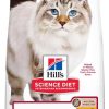 cat food dry Hill's Science Diet | Hill'S Science Diet Adult No Corn, Wheat Or Soy Dry Cat Food, Chicken Recipe, 7 Lb. Bag