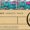 cat food Purina ONE | Purina One Natural, High Protein Wet Cat Food Variety Pack, True Instinct Tuna, Chicken & Salmon Recipes - (24) 3 Oz. Cans