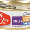 cat food Chicken Soup for the Soul | Chicken Soup For The Soul Pet Food - Indoor Cat Wet Food - Chicken & Turkey Pate Soy, Corn & Wheat Free, No Artificial Flavors Or Preservatives 5.5 Ounce (Pack Of 24)