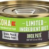 cat food wet KOHA | Koha Limited Ingredient Diet Turkey Pate For Cats - Single Meat Wet Cat Food For Sensitive Stomachs - Pate Cat Food With No Fillers - 3Oz Pack Of 24