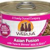 cat food Weruva | Weruva Classic Cat Food, Polynesian Bbq With Grilled Red Bigeye In Gravy, 3Oz Can (Pack Of 24)