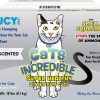 cat litter Cats Incredible | Lucy Pet Cats Incredible 18 Lb Box Clumping Cat Litter Recyclable Box With Smell Squasher, Absorbent Natural Clay Formula Prevents Ammonia Build-Up, Unscented