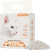 cat litter FTPWP | Ftpwp Mixed Cat Litter - Natural Pretty Kitty Litter Pellets | Strong Clumping, Flushable, And Ultra Absorbent | Odor Control, Dust-Free, Low Tracking | Eco-Friendly Tofu Litter | 7.9 Lbs/Bag