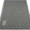 cat litter Pawkin | Pawkin Cat Litter Mat, Patented Design With Litter Lock Mesh, Extra Large, Durable, Easy To Clean, Soft, Fits Under Litter Box, Litter Free Floors, Gray