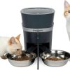 cat food PetSafe | Petsafe Smart Feed - Electronic Pet Feeder For Cats & Dogs - 6L/24 Cup Capacity - Programmable Mealtimes - Alexa, Apple & Android Compatible - Backup Batteries Ensure Meal Delivery During Power Outage