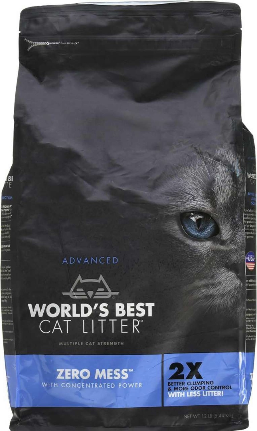 cat litter World's Best Cat Litter | World'S Best Cat Litter Advanced Zero Mess Cat Litter, 12 Lb