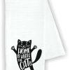 cat food dry Epic Designs | Kitchen Dish Towel Home Is Where The Cat Is Funny Cute Kitchen Decor Drying Cloth…100% Cotton