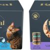 cat food wet REVEAL LIMITED INGREDIENTS APPROVED BY CATS | Reveal Natural Wet Cat Food, 12 Pack Bundle, Limited Ingredient Canned, Grain Free, Variety Of Fish Flavors & Chicken In Broth, 24 X 2.47Oz Cans