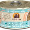 cat food wet Weruva | Weruva Classic Cat Stews!, Stew'S Clues With Turkey, Chicken & Salmon In Gravy, 2.8Oz Can (Pack Of 12)