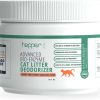 cat litter Hepper | Hepper Advanced Bio-Enzyme Cat Litter Deodorizer Powder - Cat Litter Box Deodorizer And Odor Neutralizer - Takes The Smell Of Urine Away - Safe Cat Essentials For The Home, Carpets, Kitty Litter Etc.