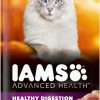 cat food Iams | Iams Advanced Health Healthy Digestion Turkey And Chicken Recipe Adult Dry Cat Food, 7 Lb. Bag