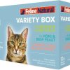 cat food wet Feline Natural | Feline Natural Lamb & Salmon Grain-Free Pouch Cat Food