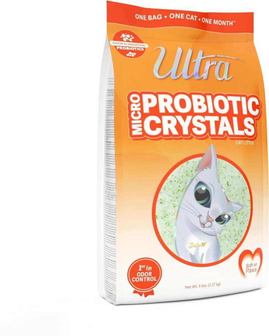 cat litter Ultra Pet | Ultra Probiotic Micro Crystals Cat Litter, 5Lb