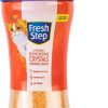 cat litter Fresh Step | Fresh Step Cat Litter Crystals In Summer Breeze Scent | Cat Litter Box Deodorizer | Combats Cat Odors And Neutralizes Smells To Keep Your Home Clean, 15 Ounces - 3 Pack (Packaging May Vary)