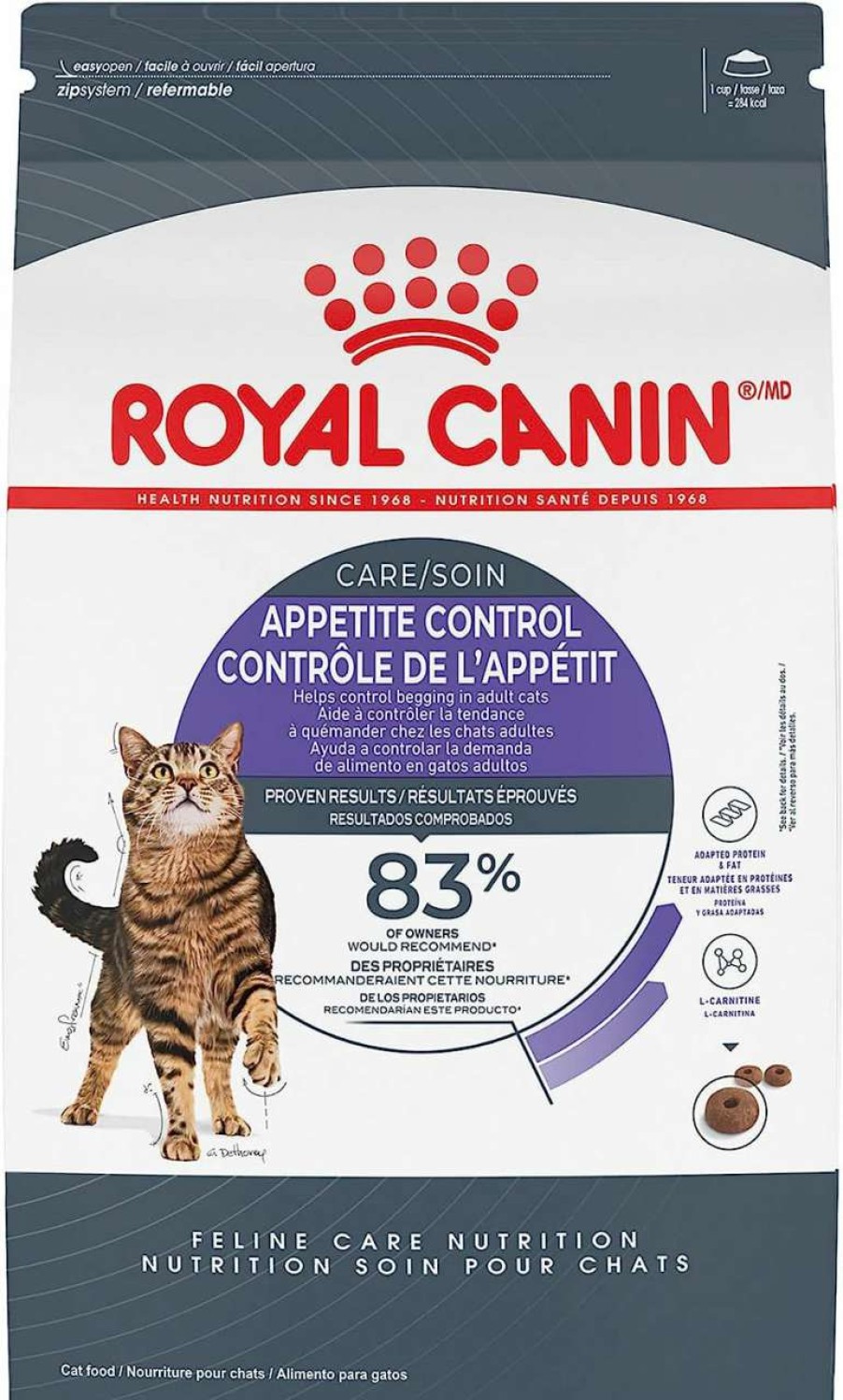 cat food Royal Canin | Royal Canin Appetite Control Spayed/Neutered Dry Adult Cat Food, 6 Lb Bag