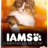 cat food Iams | Iams Advanced Health Immune Health Salmon And Chicken Recipe Adult Dry Cat Food, 3.5 Lb. Bag, Brown, 3.50 Pound (Pack Of 1)