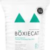 cat litter Boxiecat | Boxiecat Premium Clumping Clay Cat Litter, Gently Scented, 40Lbs - Longer Lasting Odor Control - Hard, Non Stick Clumps - Stays Ultra Clean - 99.9% Dust Free