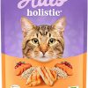 cat food Halo | Halo Holistic Cat Food Dry, Cage-Free Chicken Recipe, Complete Digestive Health, Dry Cat Food Bag, Adult Formula, 3-Lb Bag