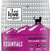 cat food I AND LOVE AND YOU | "I And Love And You" Naked Essentials Chicken & Duck Grain Free Dry Cat Food, 11 Lb