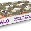 cat food wet Halo | Halo Adult Grain Free Wet Cat Food Soft Pate, Chicken Recipe In Broth, Healthy Cat Food With Real, Whole Chicken, 3 Oz Can (Pack Of 12) (Packaging May Vary)