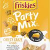 cat food wet Friskies | Purina Friskies Made In Usa Facilities, Natural Cat Treats, Party Mix Natural Yums Catnip Flavor - 20 Oz. Canister