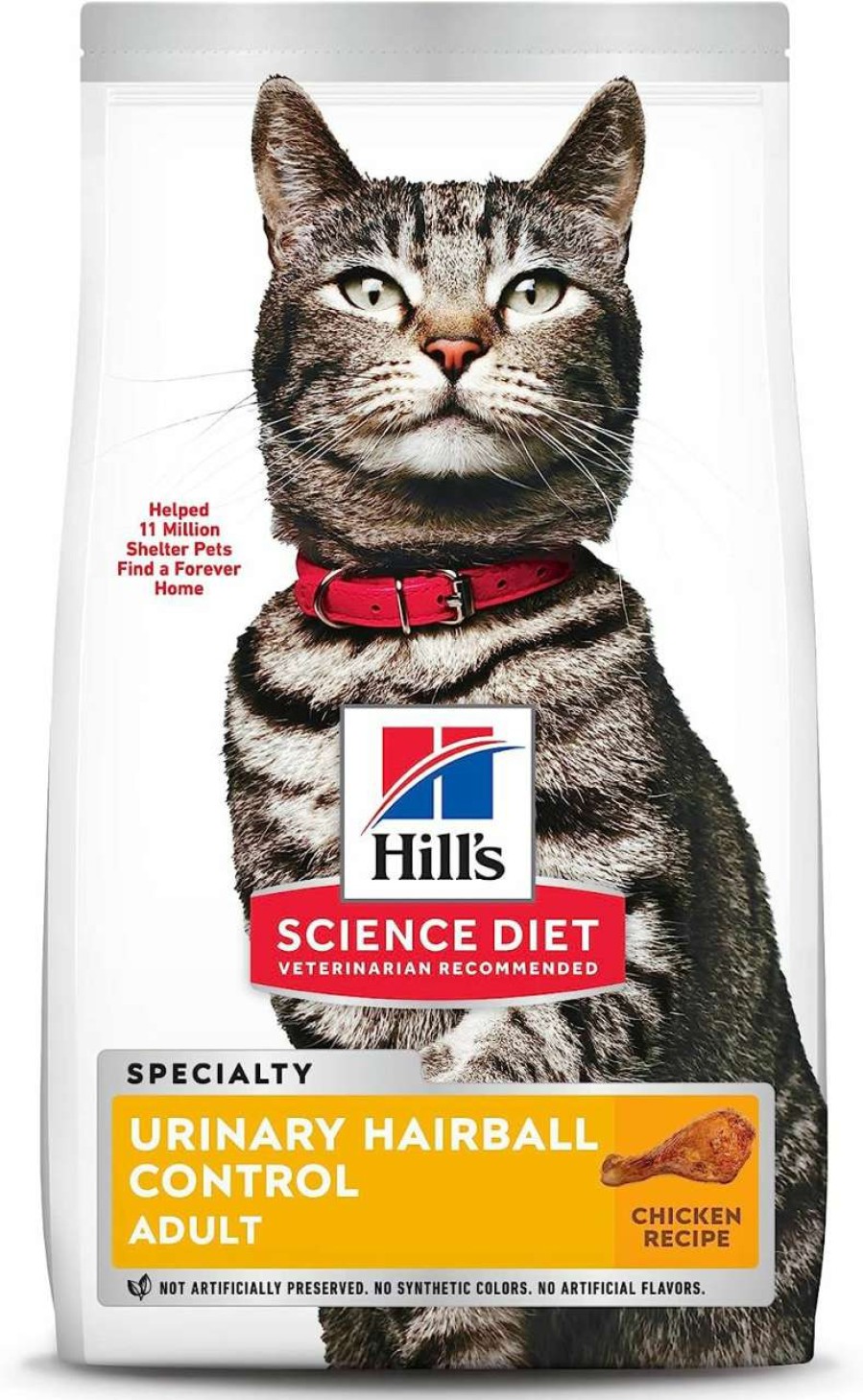 cat food Hill's Science Diet | Hill'S Science Diet Dry Cat Food,Adult,Urinary & Hairball Control,Chicken Recipe,15.5 Lb Bag With Wet Cat Food,Adult,Urinary & Hairball Control,Savory Chicken Recipe,2.9 Oz Cans,24-Pack