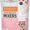 cat food dry Instinct | Instinct Freeze Dried Raw Boost Mixers Grain Free Skin & Coat Health Recipe All Natural Cat Food Topper By Nature'S Variety, 5.5 Oz. Bag