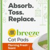 cat litter Purina Tidy Cats | Purina Tidy Cats Breeze Litter System Cat Pad Refills, Breeze Morning Fresh Scent 10Ct. Refill Pack - 10 Ct. Box