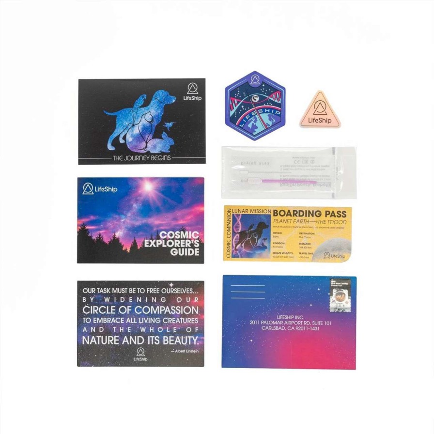 cat food LifeShip | Lifeship Pet Moon Kit Send Your Pet'S Dna To The Moon Cat And Dog Memorial Gift Gifts For Cat And Dog Lovers Dog Dna Kit For Your Pet Space Gifts