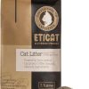 cat litter ETICAT | Eticat Natural Cat Litter From Upcycled Coffee Grounds - Alternative To Clay And Pellet Litter - Unscented Cat Litter Clumping - Lightweight Litter - Powerful Odor Control - Easy To Scoop - 7.7 Lb