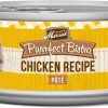 cat food Merrick | Merrick Purrfect Bistro Grain Free Wet Cat Food Turkey Recipe Pate - (Pack Of 24) 5.5 Oz. Cans