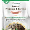 cat food wet NaturVet | Naturvet Advanced Probiotics & Enzymes - Plus Vet Strength Pb6 Probiotic | Supports And Balances Pets With Sensitive Stomachs & Digestive Issues | For Dogs & Cats (4 Oz)