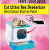 cat litter Generic | Klc Cat Box Deodorizer|Natural Charcoal Patch|2-Pack|Cat Litter Box Odor Eliminator|Cat Litter Odor Air Freshener|Litter Box Odor Control|Odor Absorber For Cat Odor Home|Cat Urine Strong Odor Remover