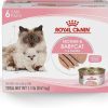 cat food wet Royal Canin | Royal Canin Feline Health Nutrition Mother & Babycat Ultra Soft Mousse In Sauce Canned Cat Food, 3 Oz Can (24-Count)