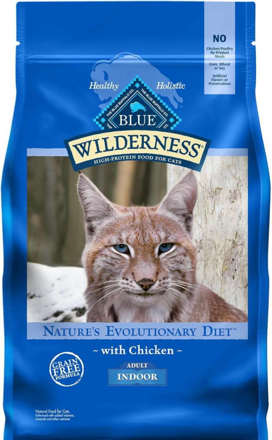 cat food Blue Buffalo | Blue Buffalo Wilderness High Protein, Natural Adult Dry Cat Food, Chicken 6-Lb