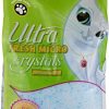 cat litter Ultra Pet | Ultra Pet Clumping Crystal Cat Litter, White Crystals With Multicolor Crystals, 5 Lbs