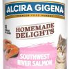 cat food wet Homemade Delights | Homemade Delights - Wet Cat Food (Southwest River Salmon Kitten) - (Pack Of 12)