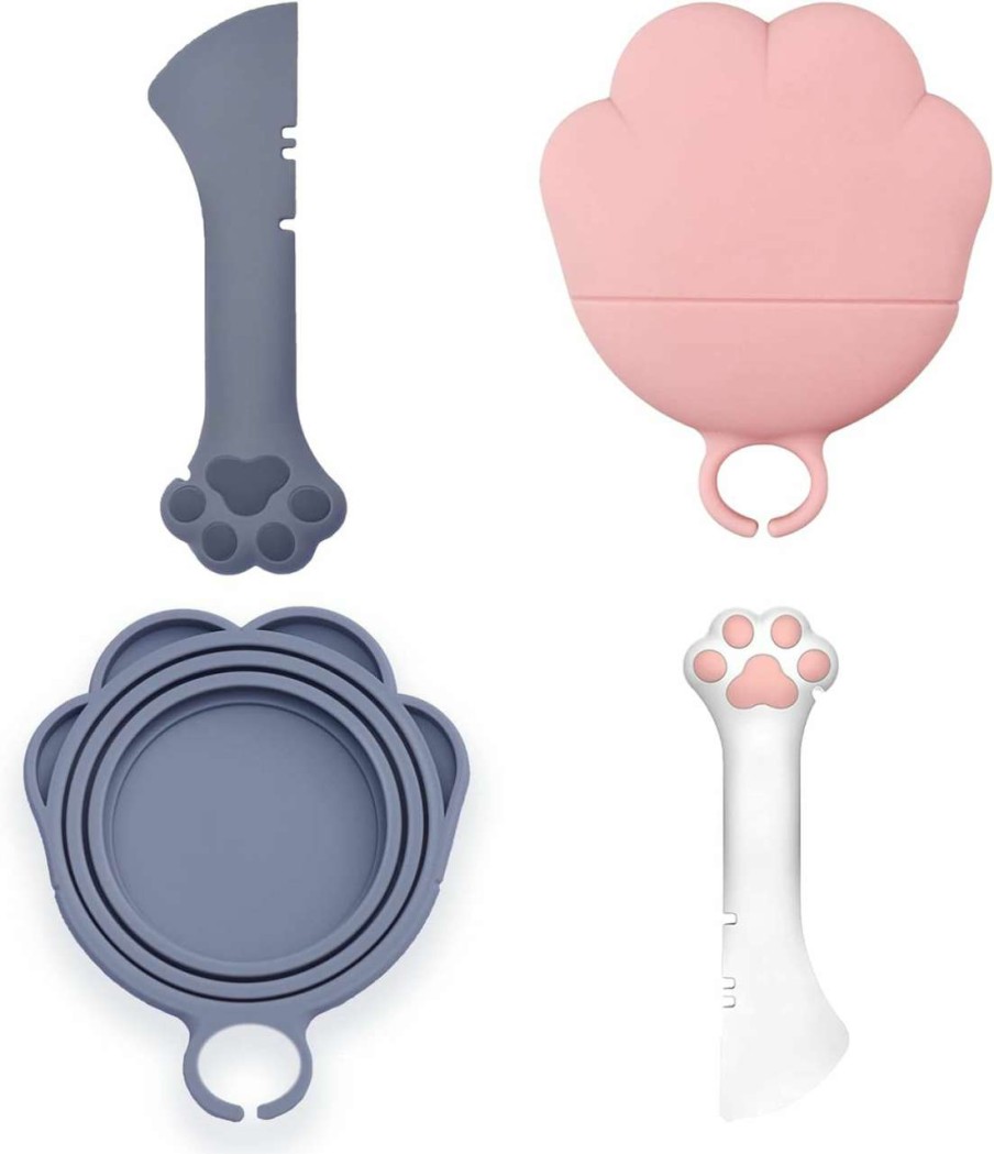 cat food wet Meow&Woof | Meow&Woof Cat Wet Food Spoon, Mini Spatula For Pet Canned Food, Bpa Free Can Spoons For Animal Feeding, Small Jars Spatulas, Easy Clean Scraper For Dog Food Cans (2 Spoons)