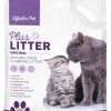 cat litter LifePlus Pet | Lifeplus Pet Tofu Cat Litter Natural Ultra Odor Control Zero Tracking Flushable Clumping Dust Free Unscented Premium Quality Absorption Multiple Cats Litter 6 Pounds (2.72Kg) 2.0 Mm Original (6 Lbs)