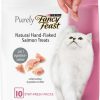 cat food wet PURINA Fancy Feast | Purina Fancy Feast Natural Cat Treats Variety Pack, Purely Natural - (5) 10 Ct. Pouches