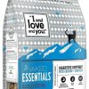 cat food dry I AND LOVE AND YOU | "I And Love And You" Naked Essentials Dry Cat Food - Digestive Support Probiotic Grain-Free Kibble - Chicken + Pumpkin, 3.4-Pound Bag, Model:F18170