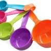 cat food wet Rypet | Rypet Dog Food Scoop Set Of 4 - Plastic Measuring Cups For Dog, Cat And Bird Food (Random Color)