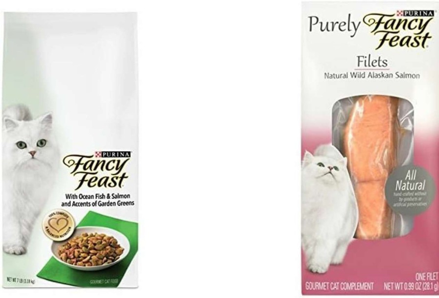 cat food PURINA Fancy Feast | Fancy Feast Gourmet Dry And Gravy Lovers Wet Cat Food Bundle