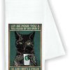 cat food dry Epic Designs | Kitchen Dish Towel Let Me Pour You A Tall Glass Of Get Over It Cat Funny Cute Kitchen Decor Drying Cloth…100% Cotton