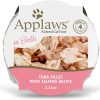 cat food wet Applaws | Applaws Natural Wet Cat Food, 18 Count, Limited Ingredient Cat Food Pots, Tuna Fillet With Crab In Broth, 2.12Oz Pots