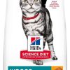 cat food Hill's Science Diet | Hill'S Science Diet Adult Indoor Cat Food, Chicken Recipe Dry Cat Food, 7 Lb. Bag